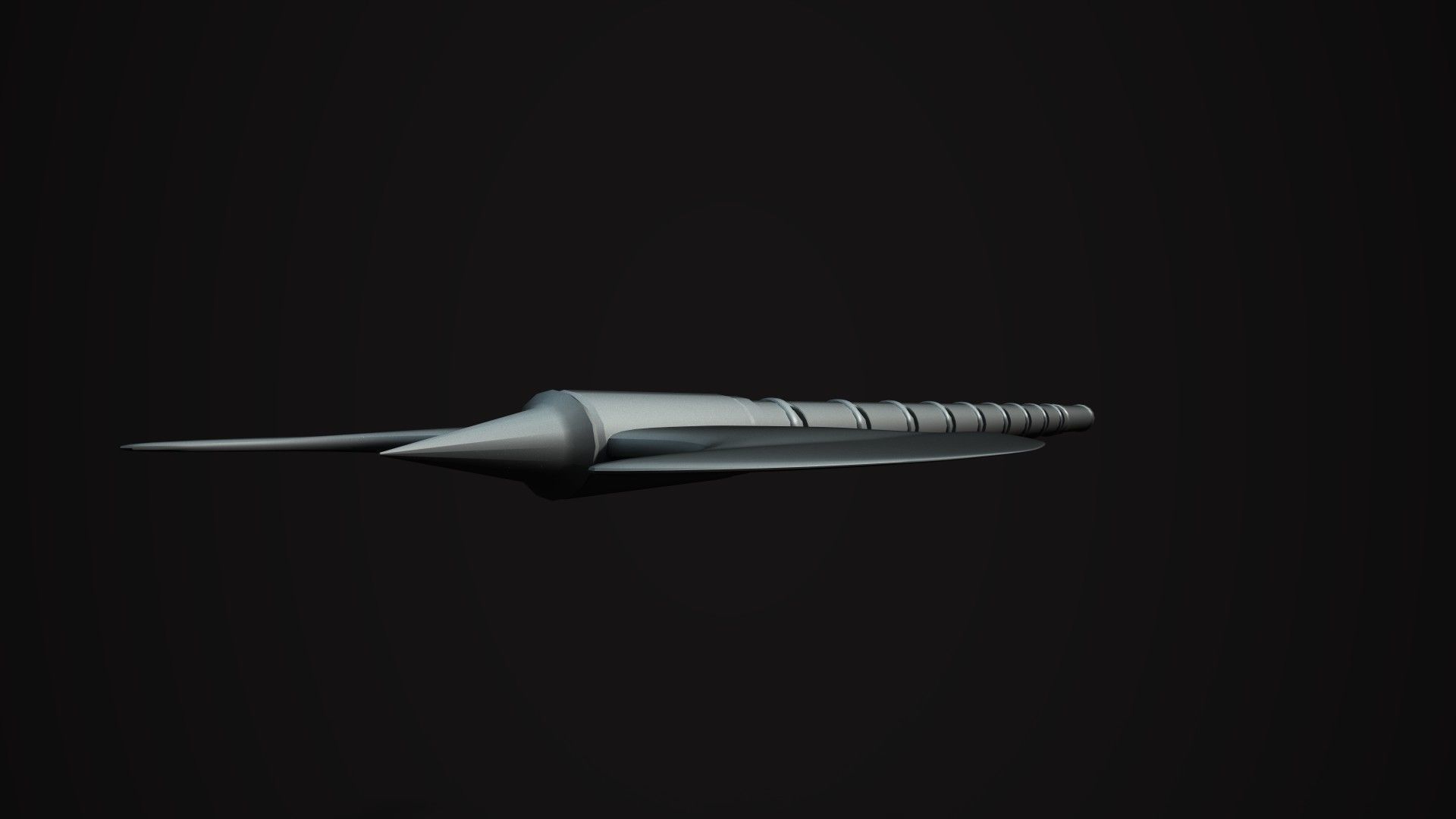 Medieval  Double Axe V1 Low-poly 3D model_16