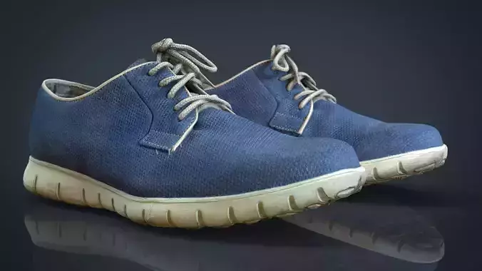 Sneakers Low-poly 3D model
