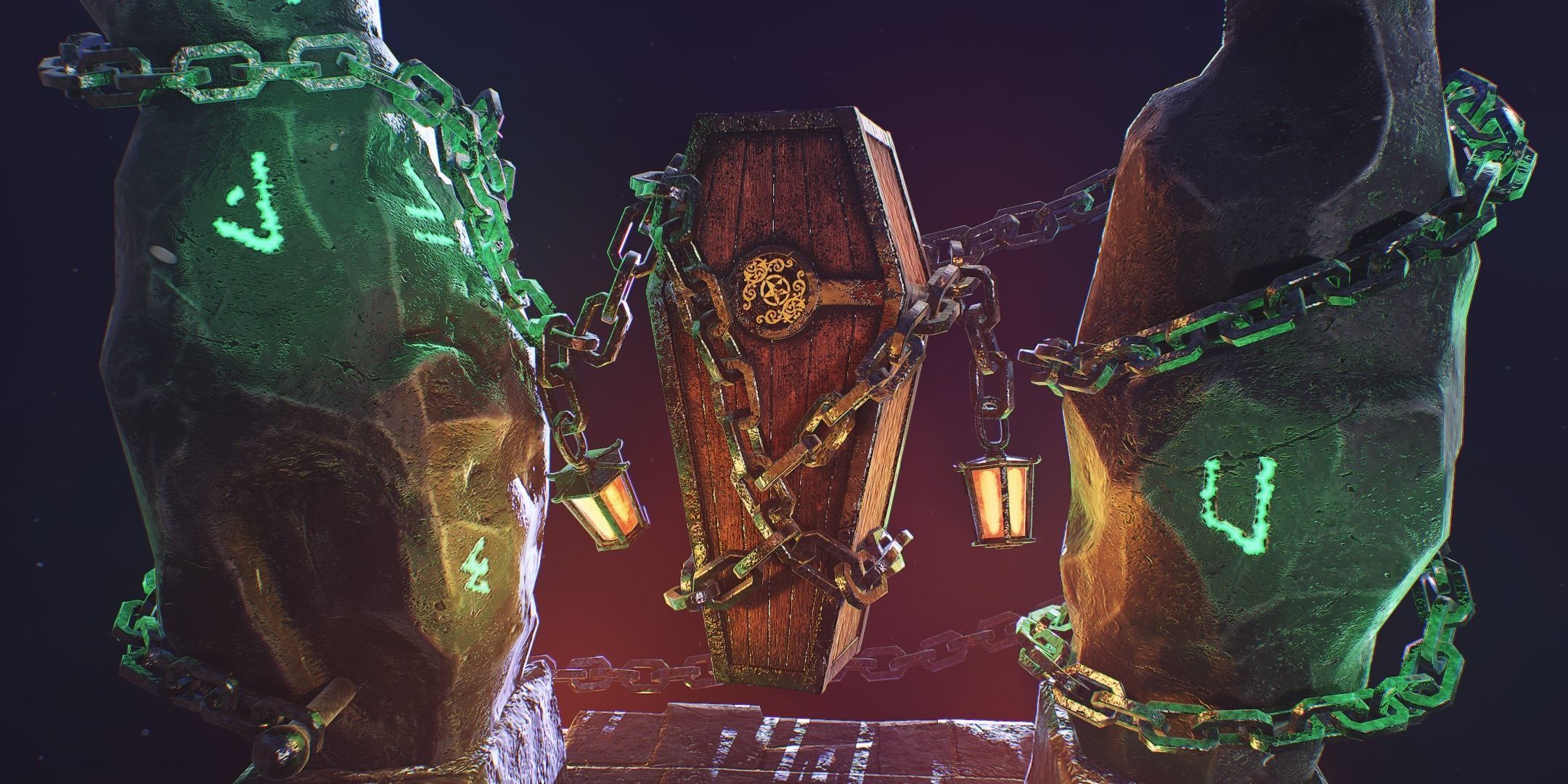 Ancient Altar PBR Game ready Low-poly 3D model_5