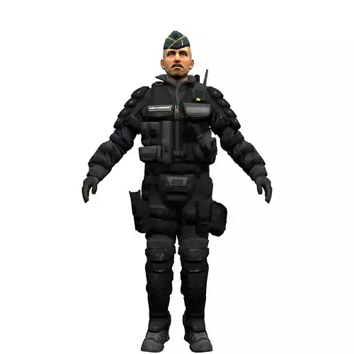 Agent from the game CSGO Jacques Beltram