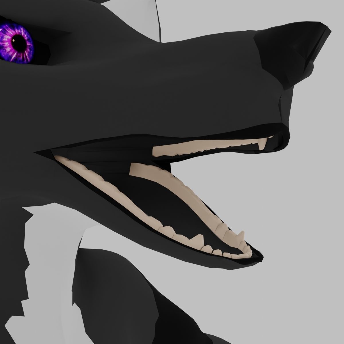 Rigged Foxy Base Character 3D model_4