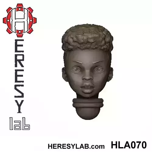 Heresylab - Female Sci-Fi heads for conversions SET 3 of 21