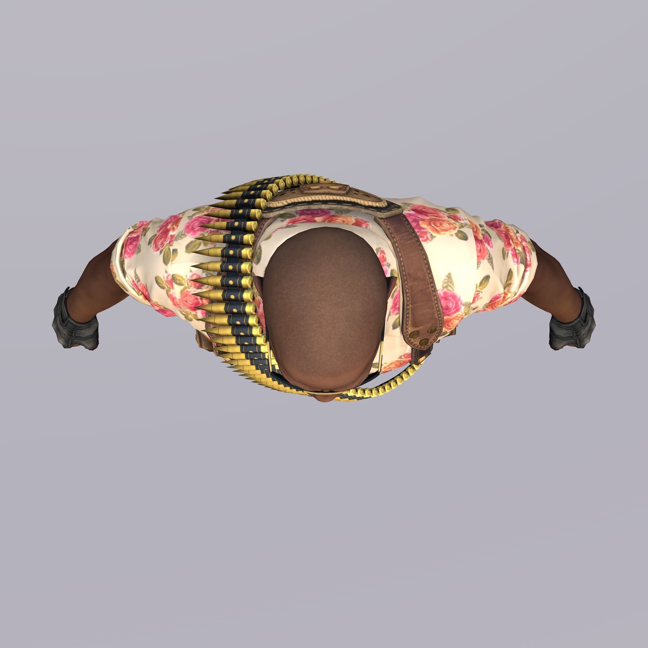 Agent from the game CSGO Elite Hunter Solman Partisans 3D model_7