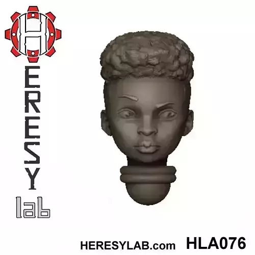 Heresylab - Female Sci-Fi heads for conversions SET 4 of 21
