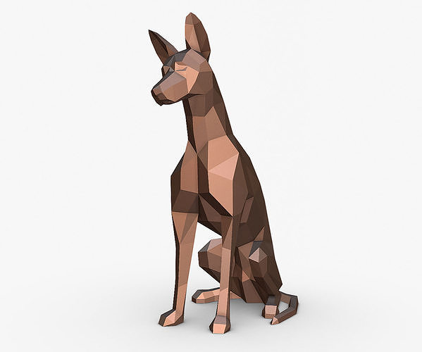 Podenco canario 3D print model