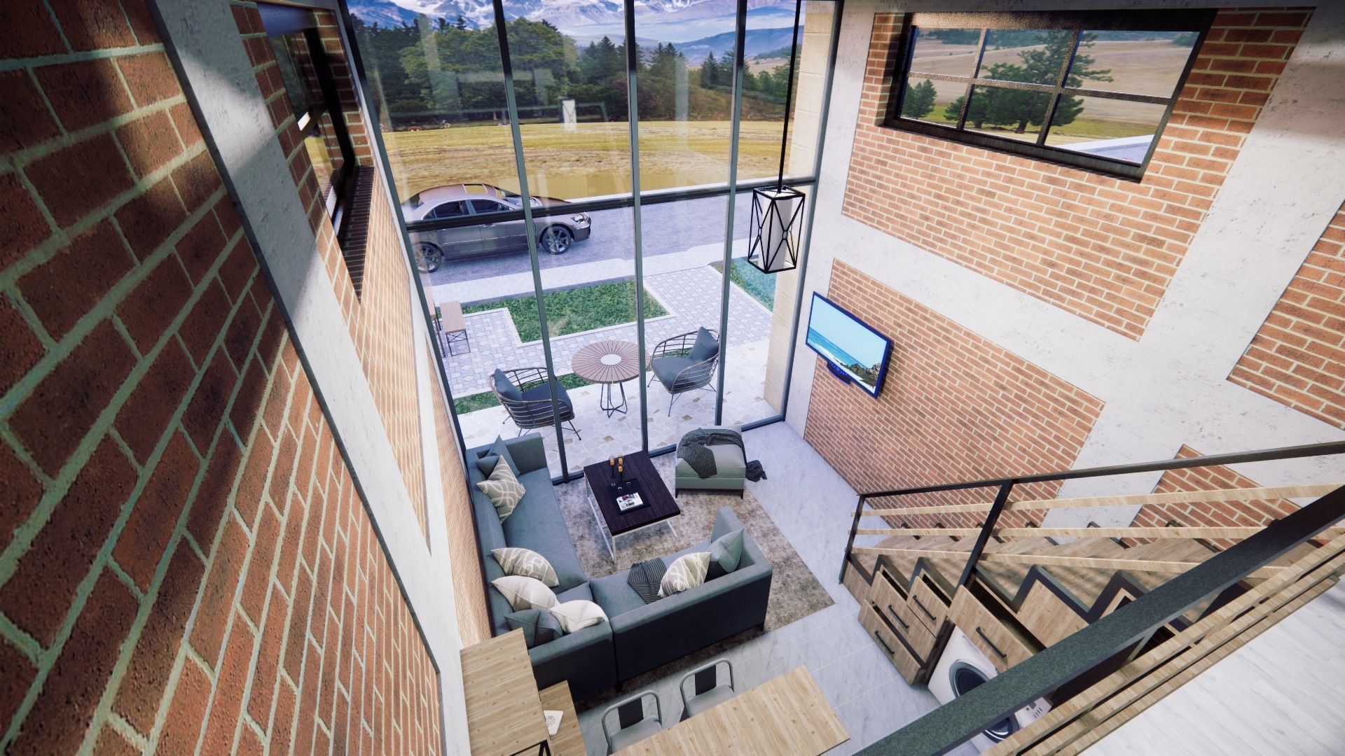 small house Free 3D model_7