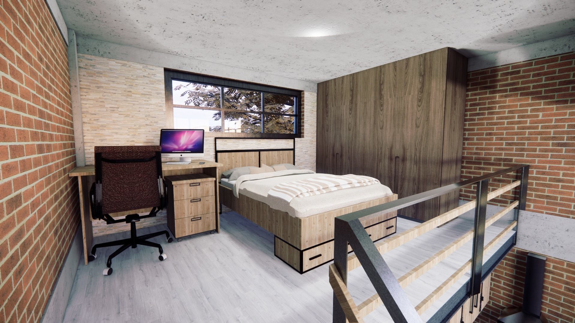 small house Free 3D model_5