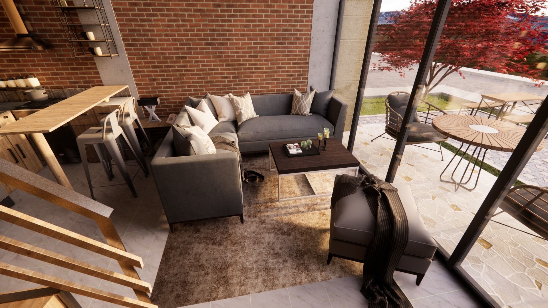 small house Free 3D model_6