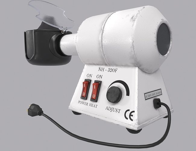 Optical Instrument Frame Heater Free low-poly 3D model