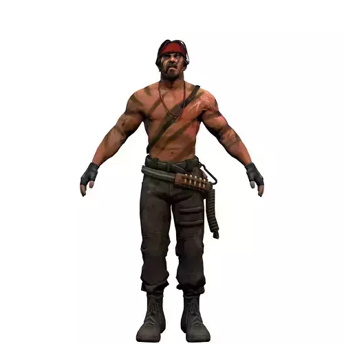 Agent from the game CSGO Cresswater Forgotten 3D model