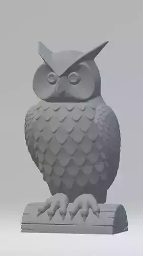 Owl Figurine