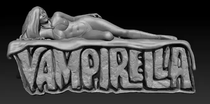 Vampirell Vampirela 3D print model