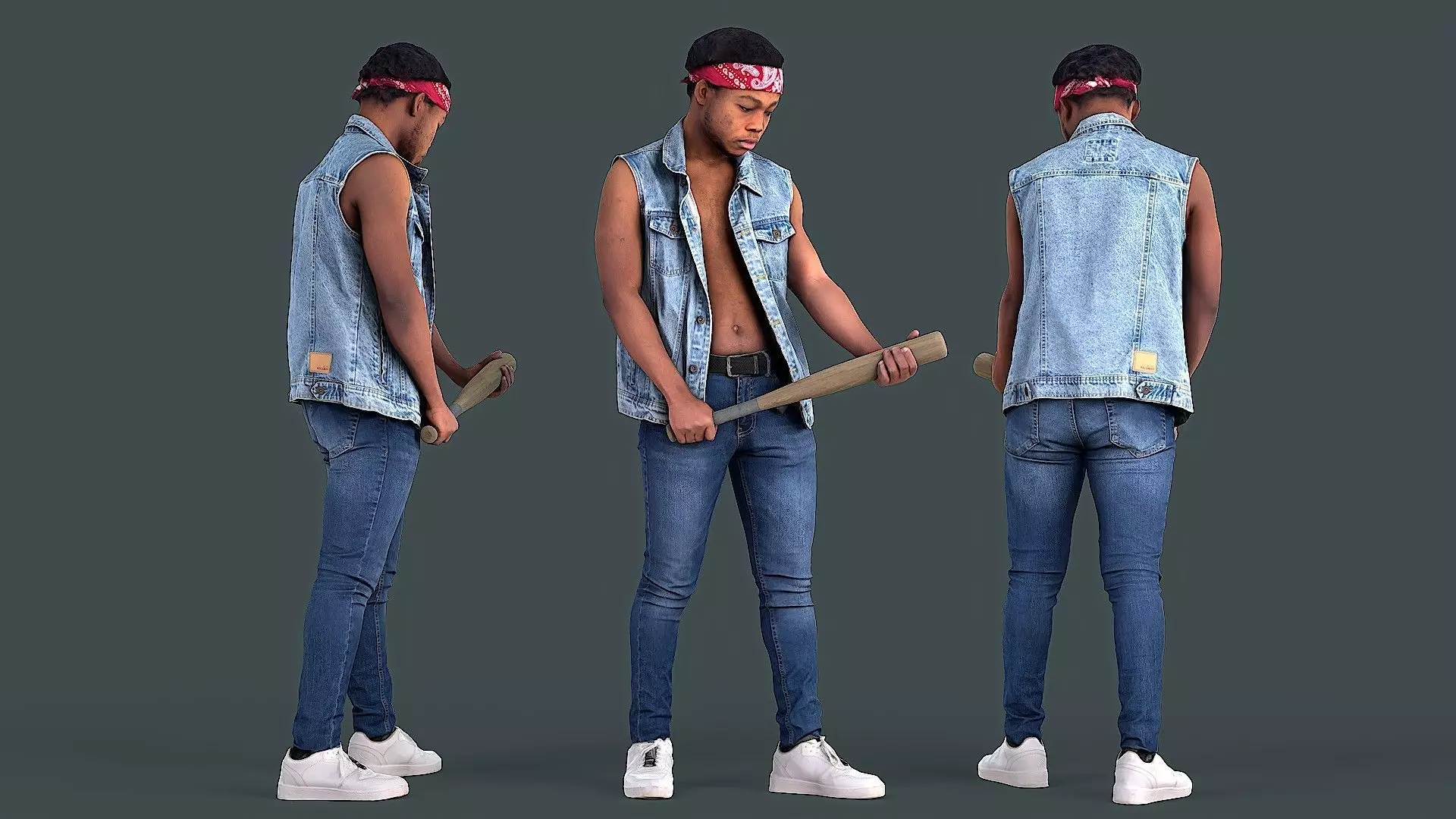 Urban Warrior Standing 3D model