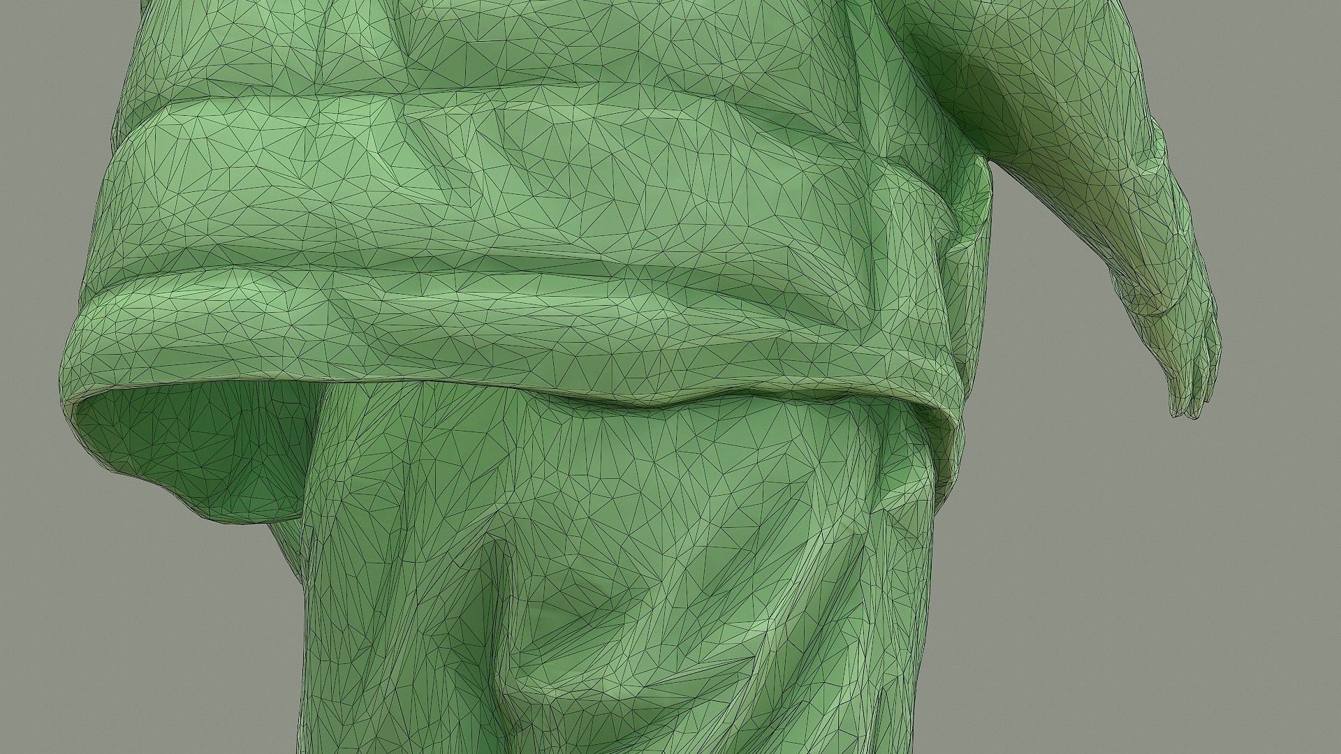 Greetings man in knitted vest 3D model_13