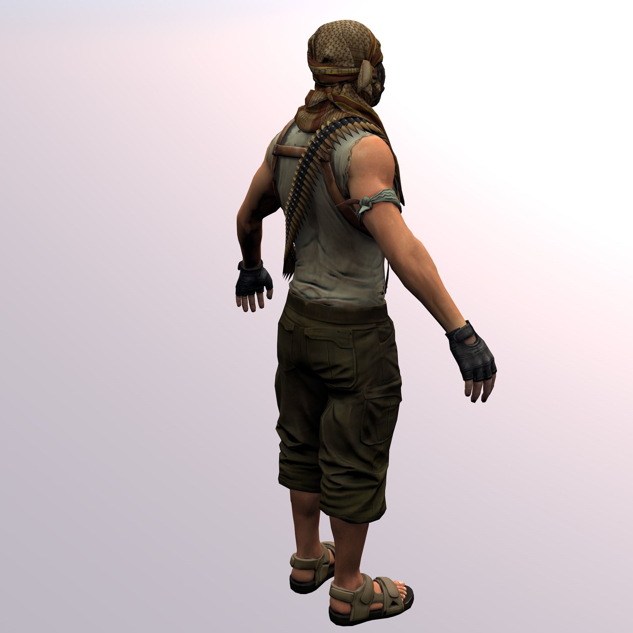 Agent from the game CSGO Hunter Guerrilla 3D model | CGTrader