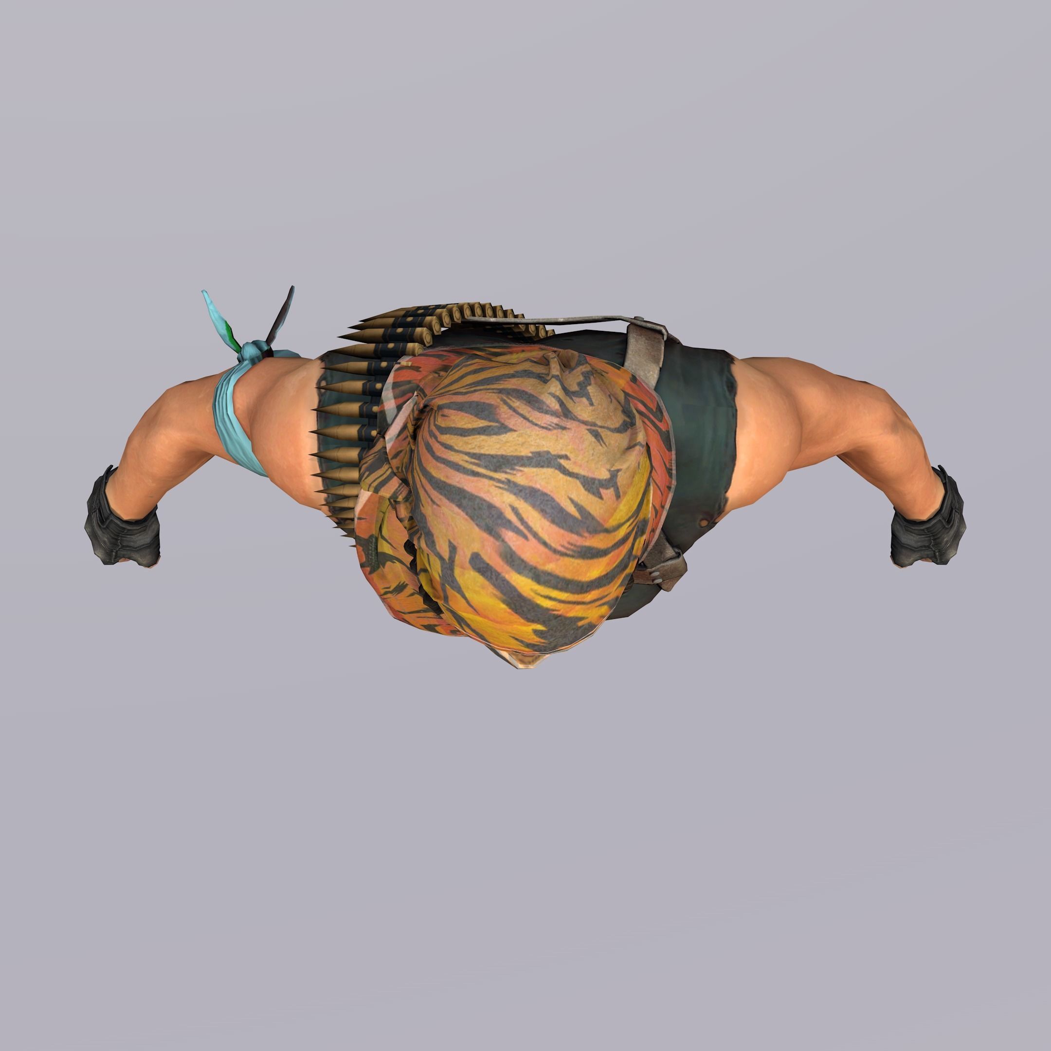 Agent from the game CSGO Hunter Aggressor 3D model_7