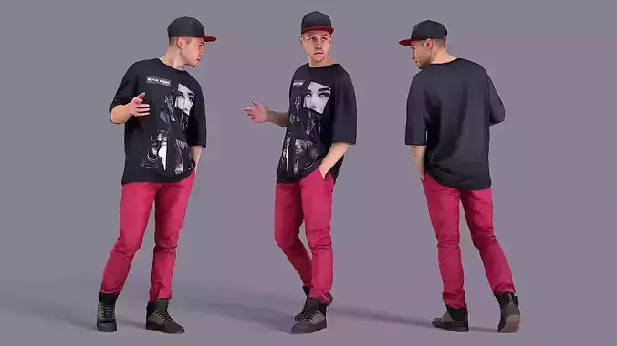 Money Over Bitches 3D model