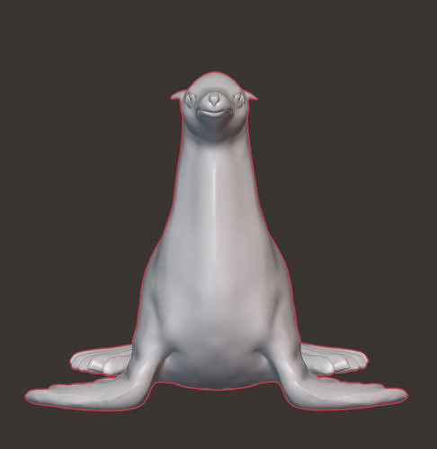 Otarie 3D model