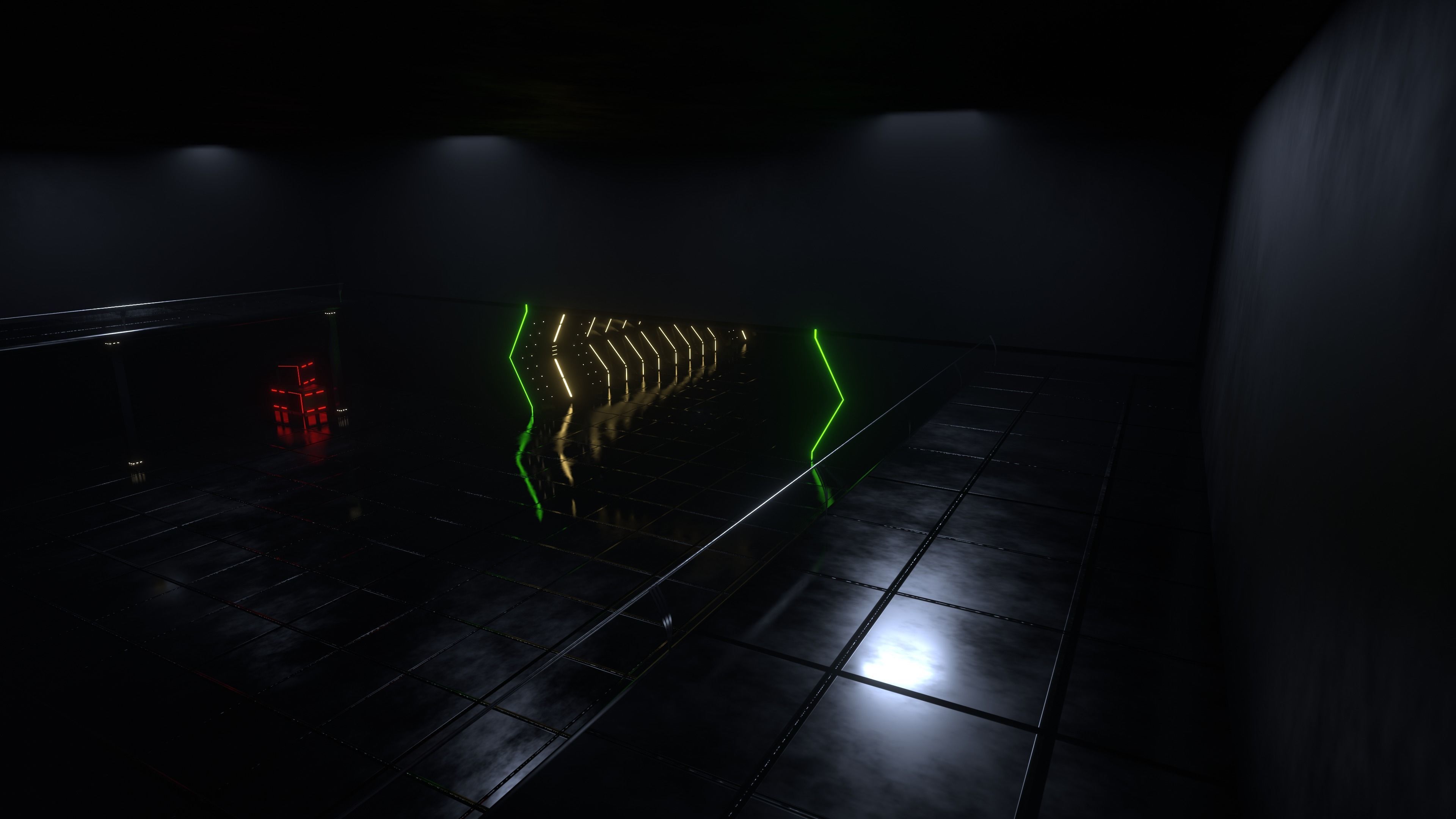 Star Wars Hangar Spaceship  Low-poly 3D model_18