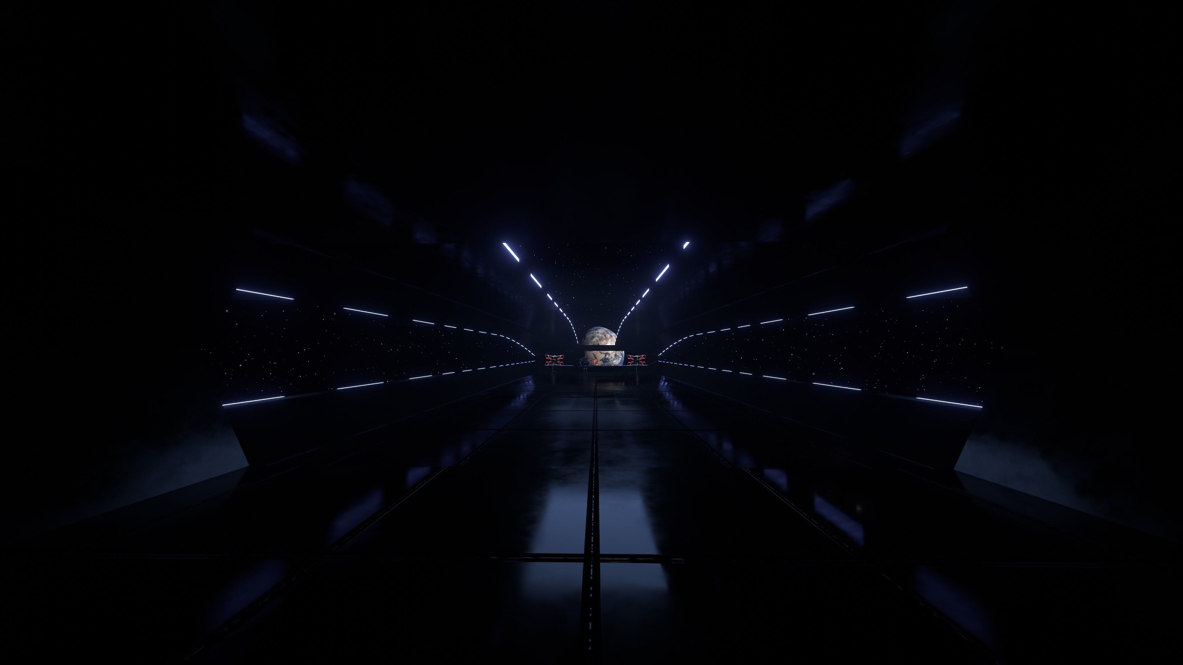 Star Wars Hangar Spaceship  Low-poly 3D model_5