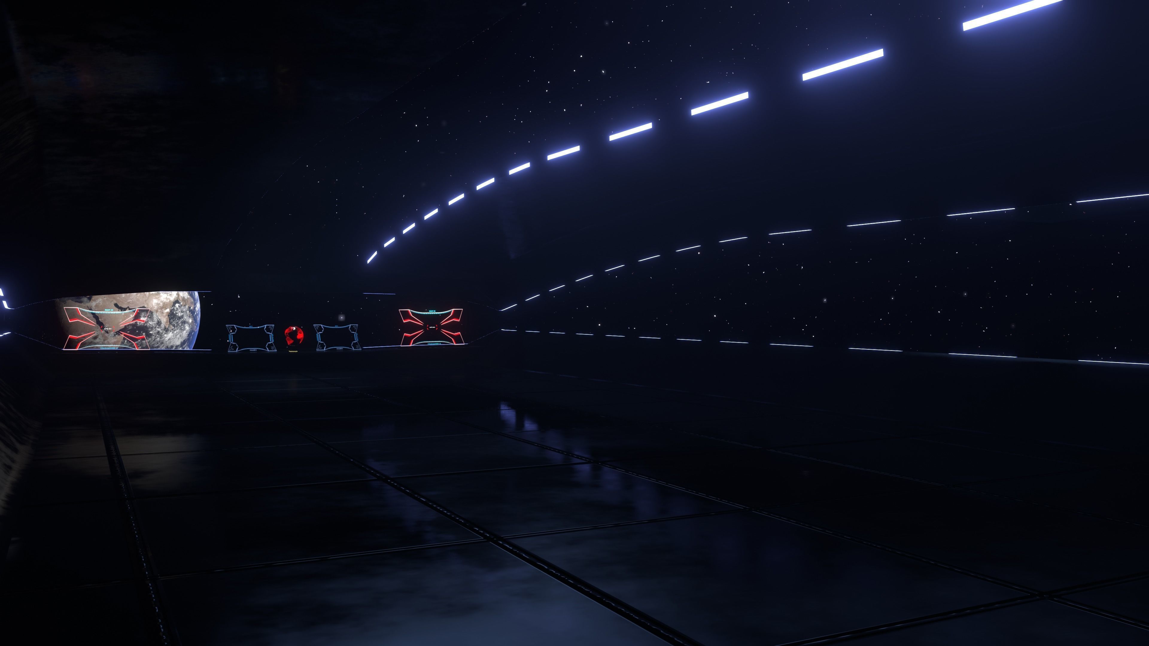 Star Wars Hangar Spaceship  Low-poly 3D model_6