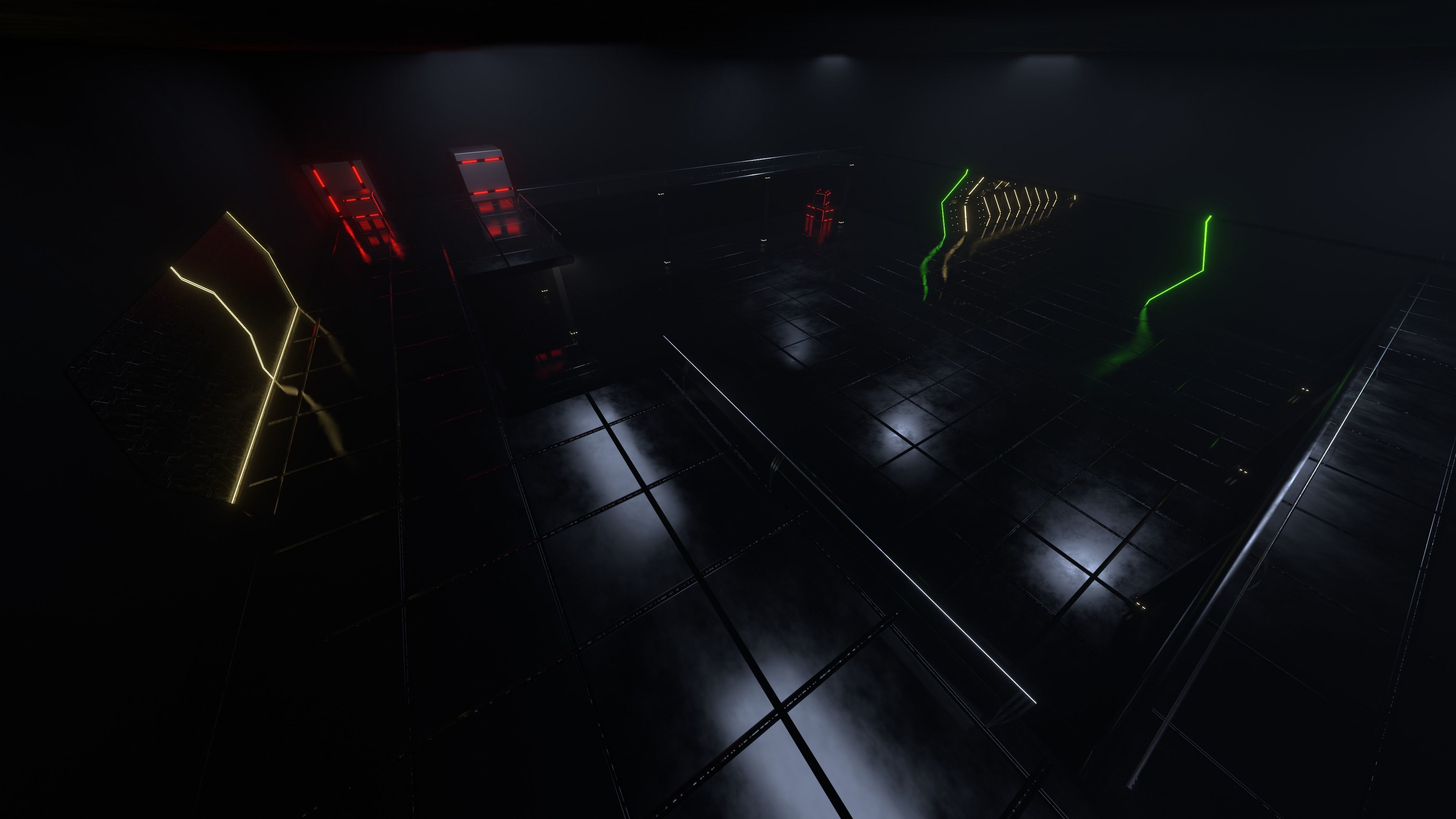 Star Wars Hangar Spaceship  Low-poly 3D model_17