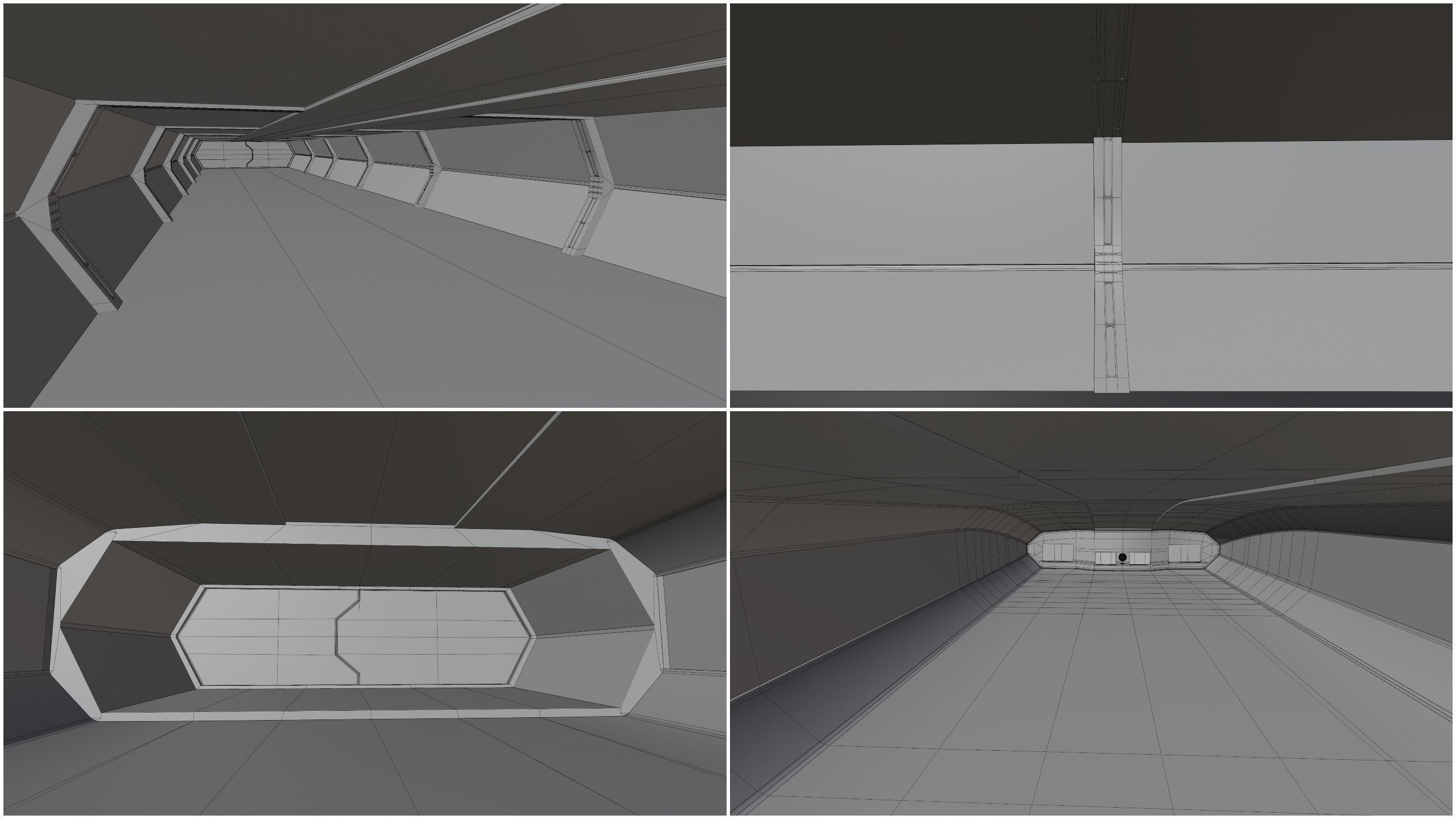 Star Wars Hangar Spaceship  Low-poly 3D model_27