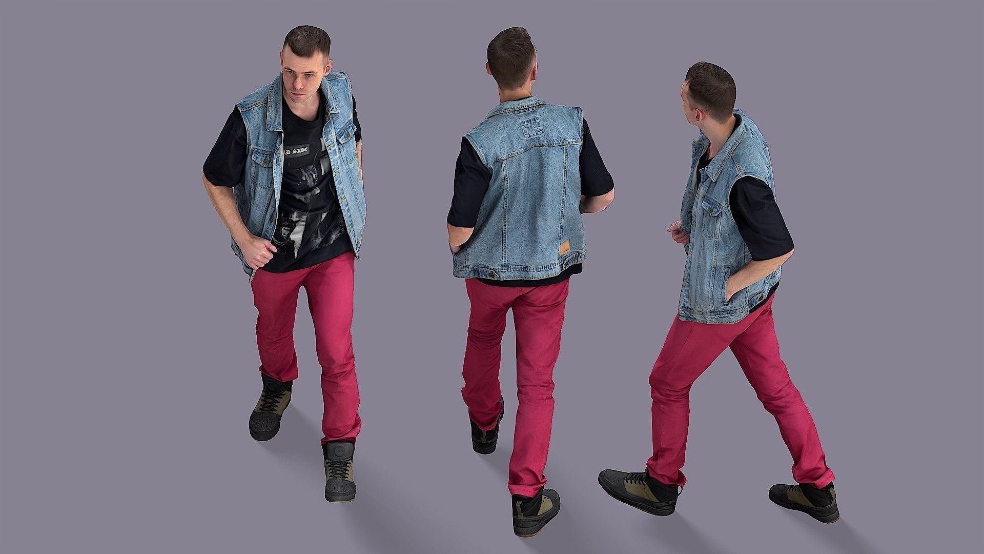 Swift Pedestrian 3D model_4