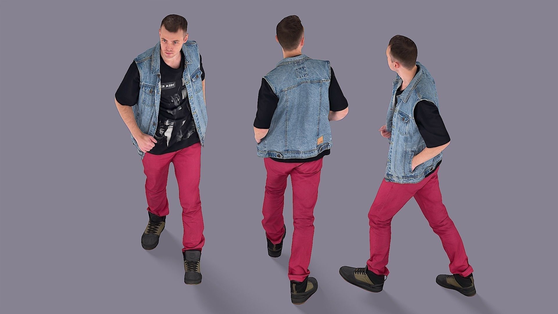 Swift Pedestrian 3D model_5