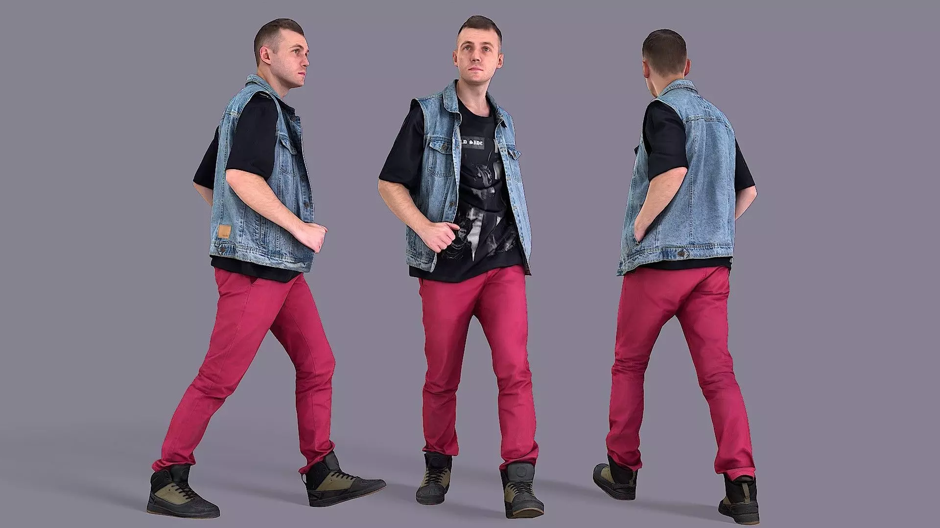 Swift Pedestrian 3D model_0