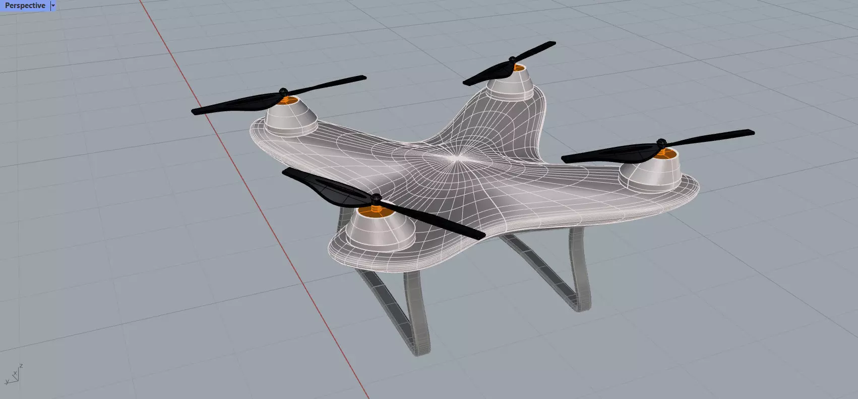 Basic Drone Free 3D print model