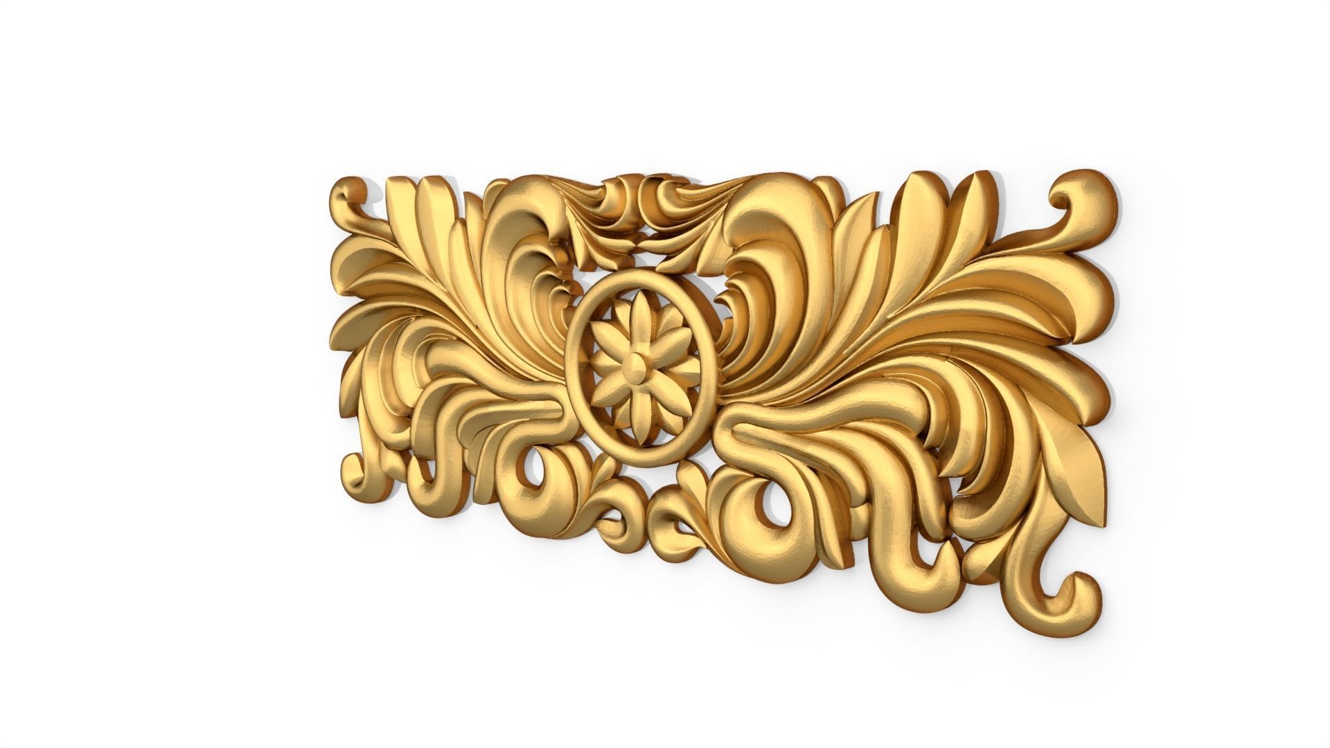 Classic decor ornament 94 3D model_2