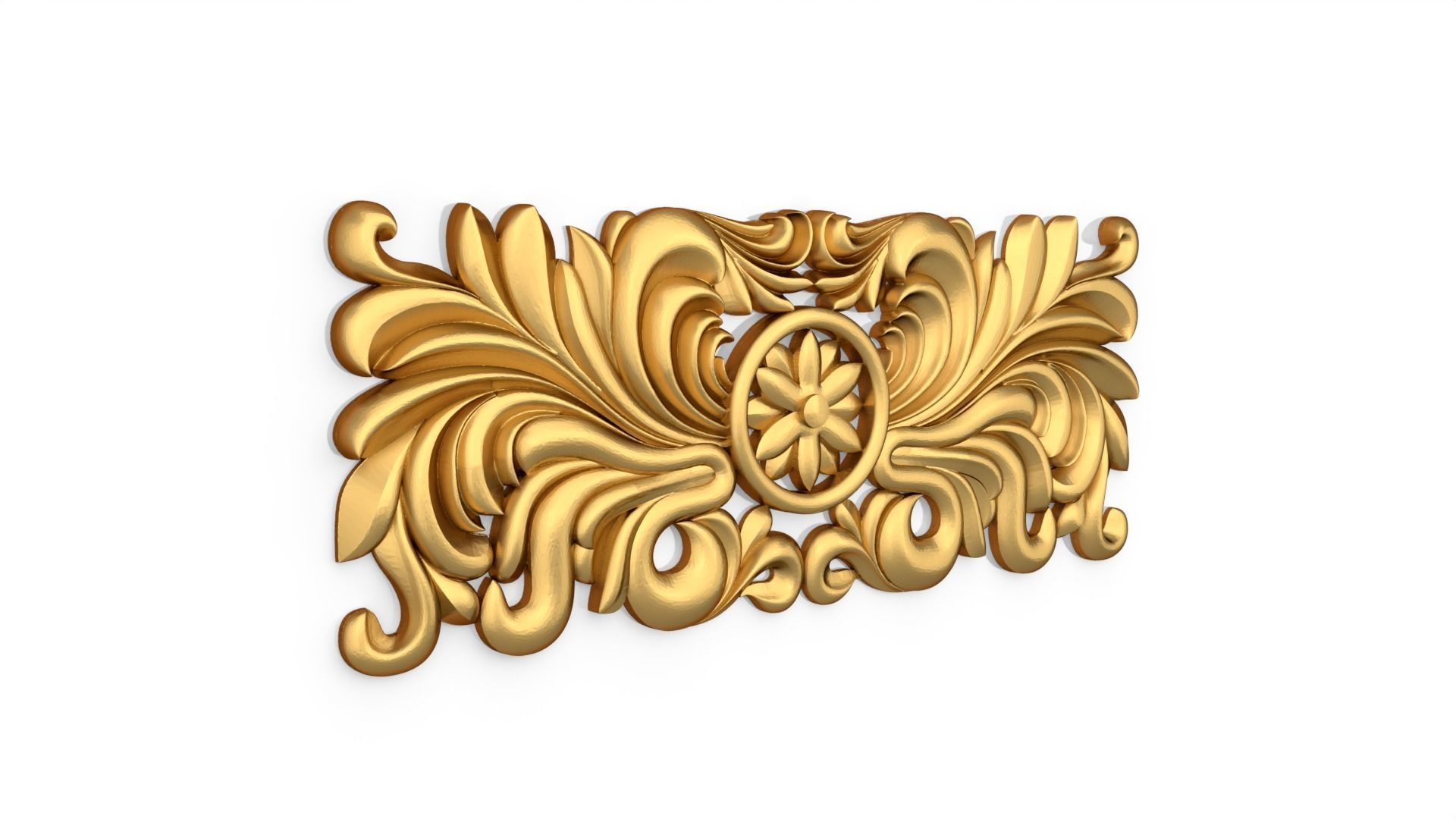 Classic decor ornament 94 3D model_1