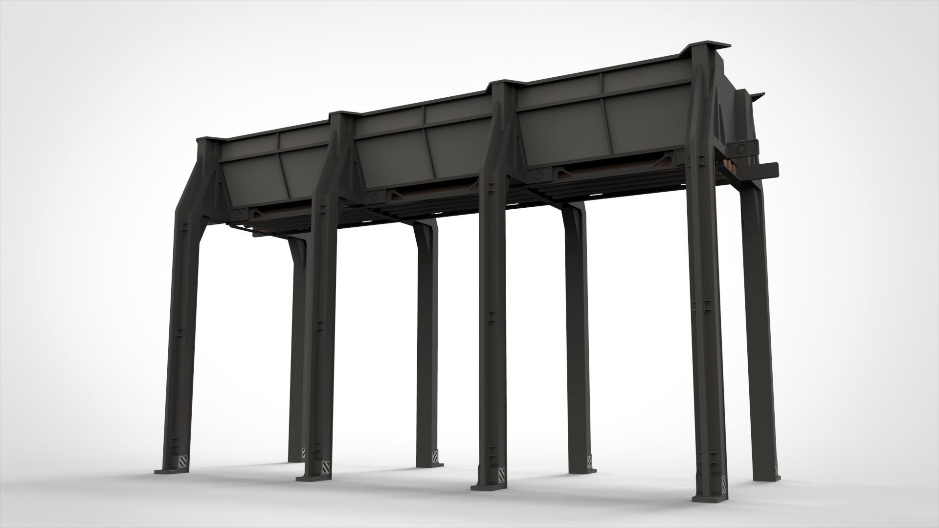 sci-fi Architecture kitbash 36 3D model_14