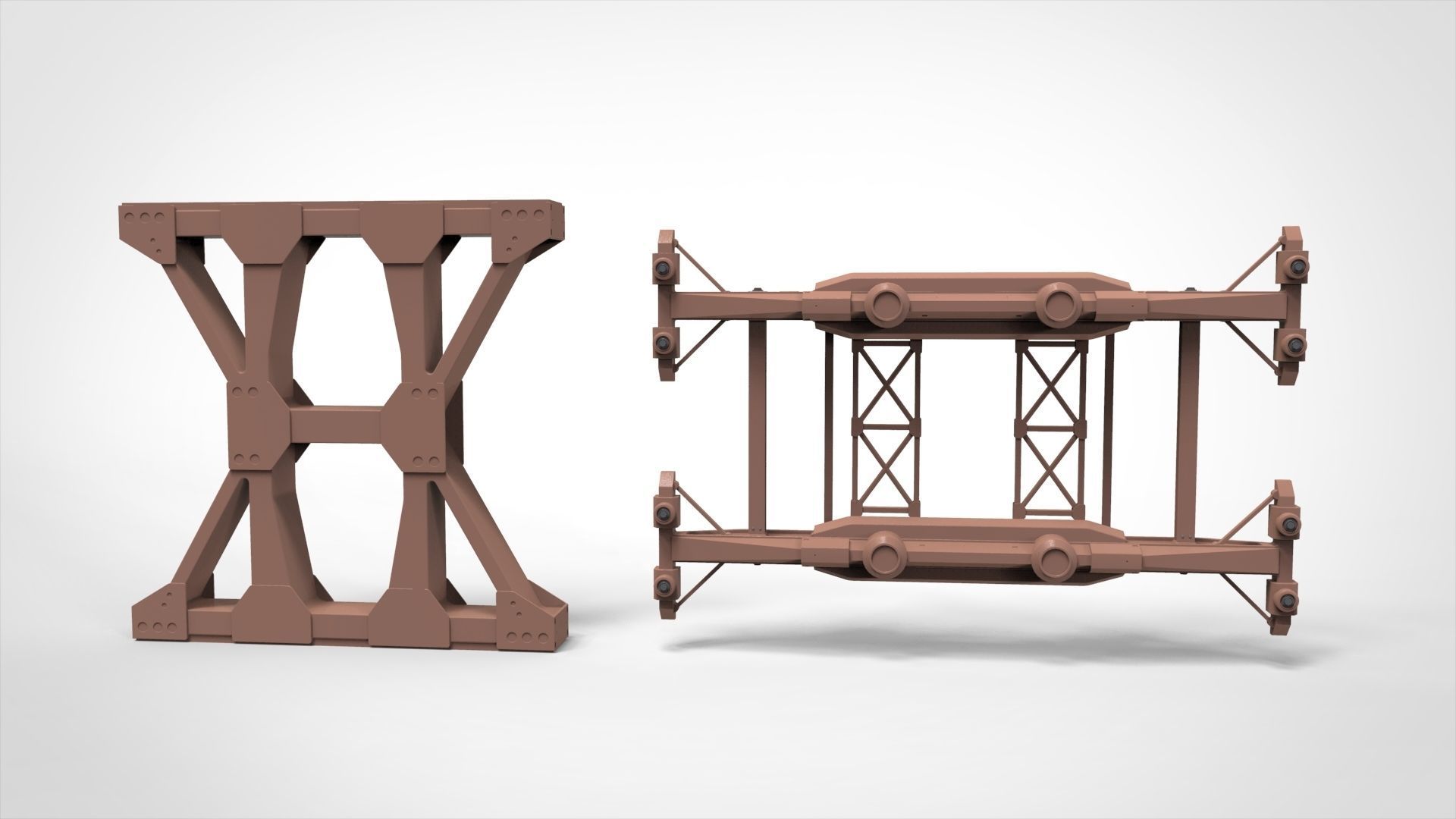 sci-fi Architecture kitbash 36 3D model_3