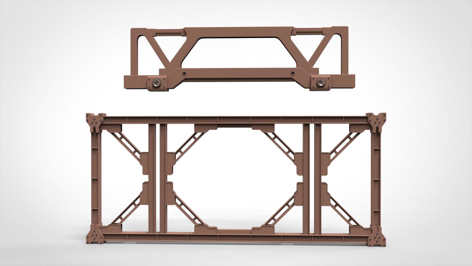 sci-fi Architecture kitbash 36 3D model_4