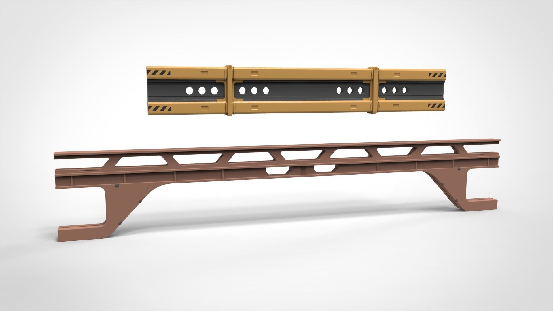 sci-fi Architecture kitbash 36 3D model_5