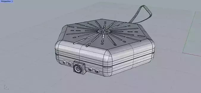 Bluetooth Speaker 3D print model