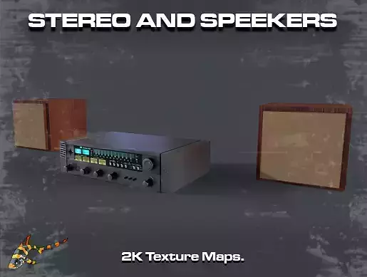 Stereo with Speakers