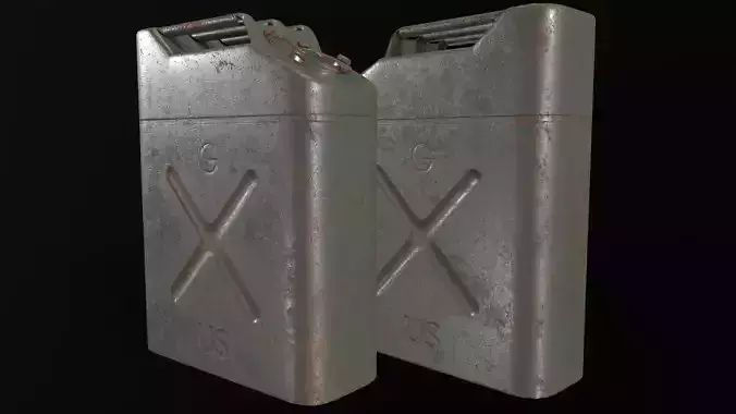 Rusty Jerry Can