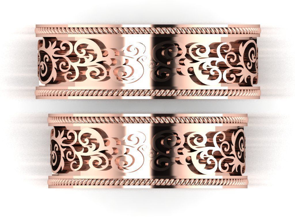 ring set 34 collection1 3D print model_29