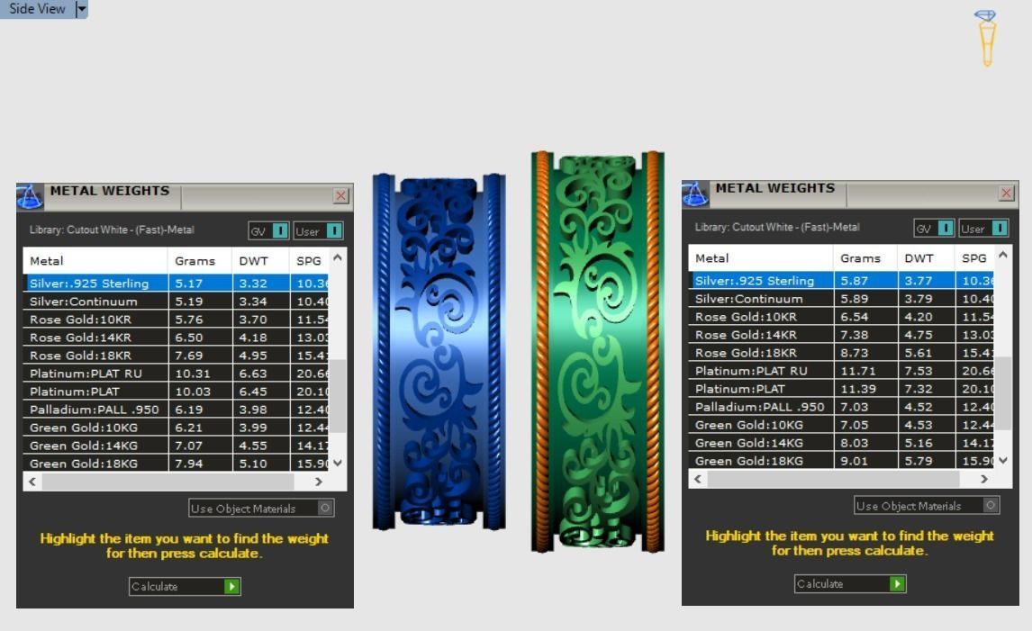 ring set 34 collection1 3D print model_10