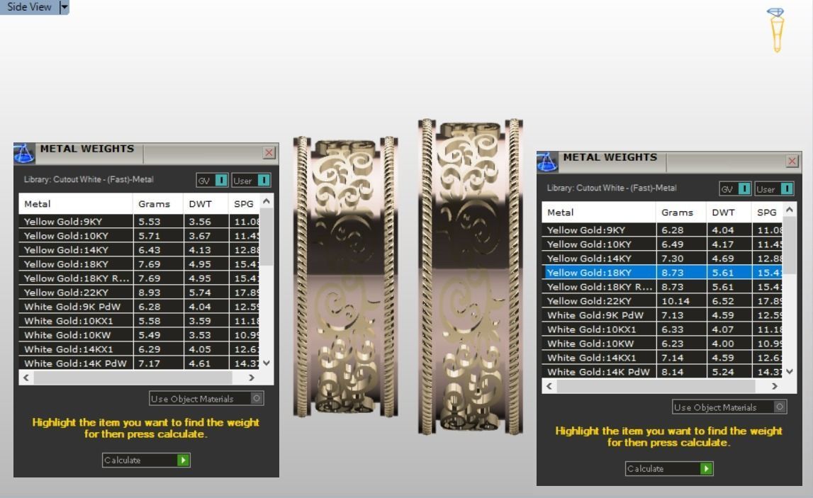 ring set 34 collection1 3D print model_9