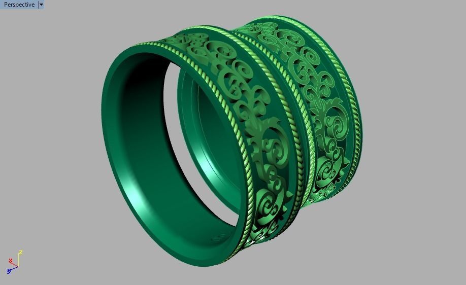 ring set 34 collection1 3D print model_22