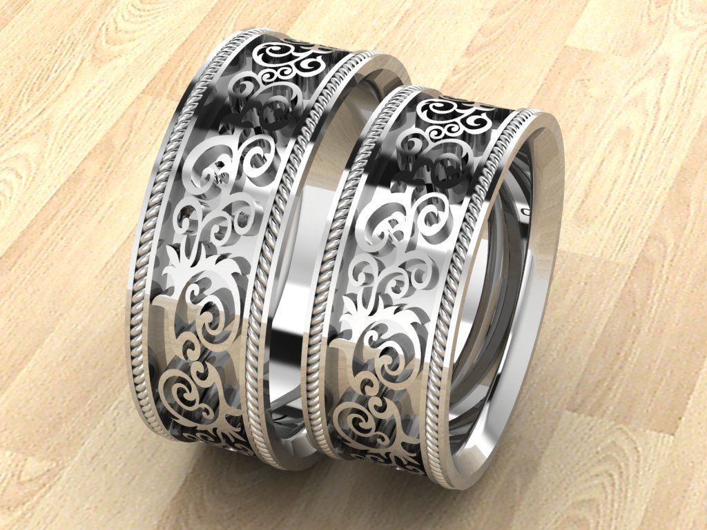 ring set 34 collection1 3D print model_19