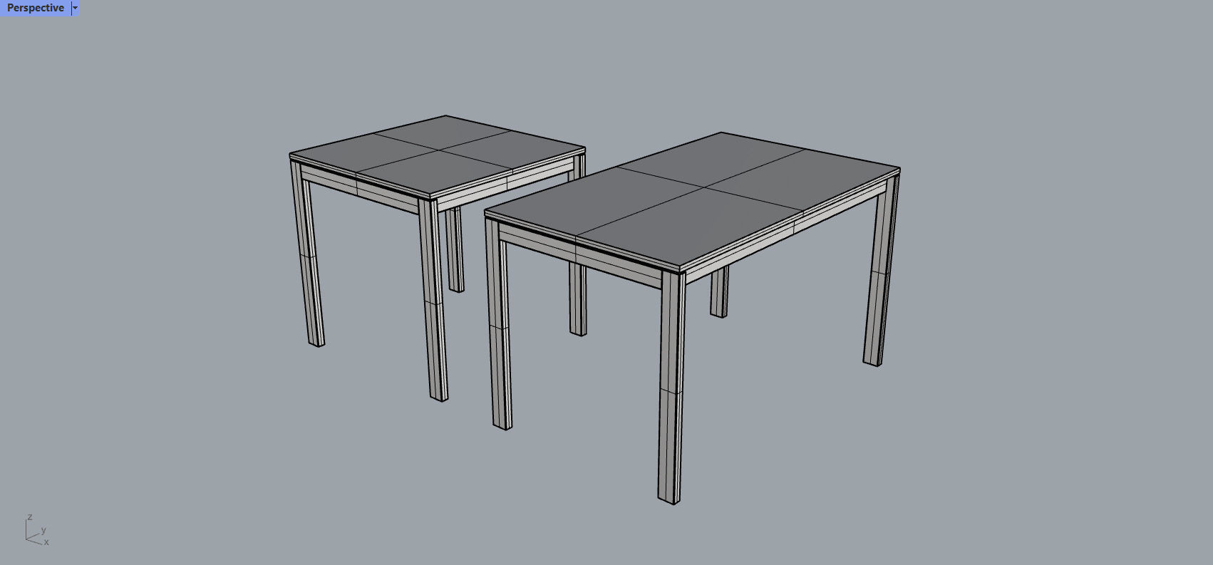 IKEA Melltorp Table Low-poly 3D model_3