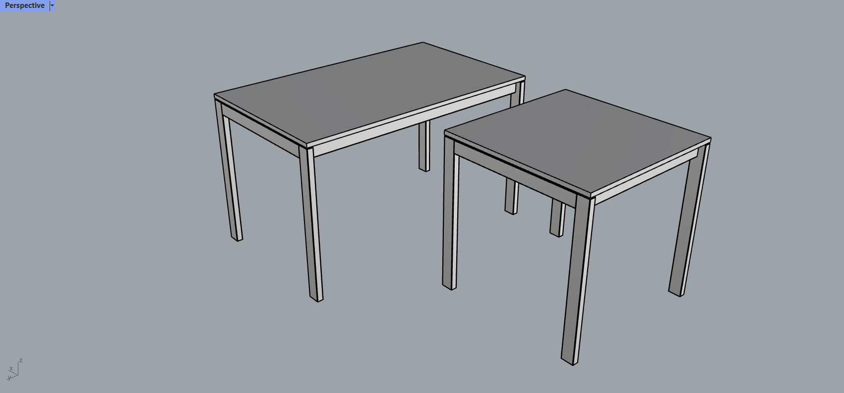 IKEA Melltorp Table Low-poly 3D model_5