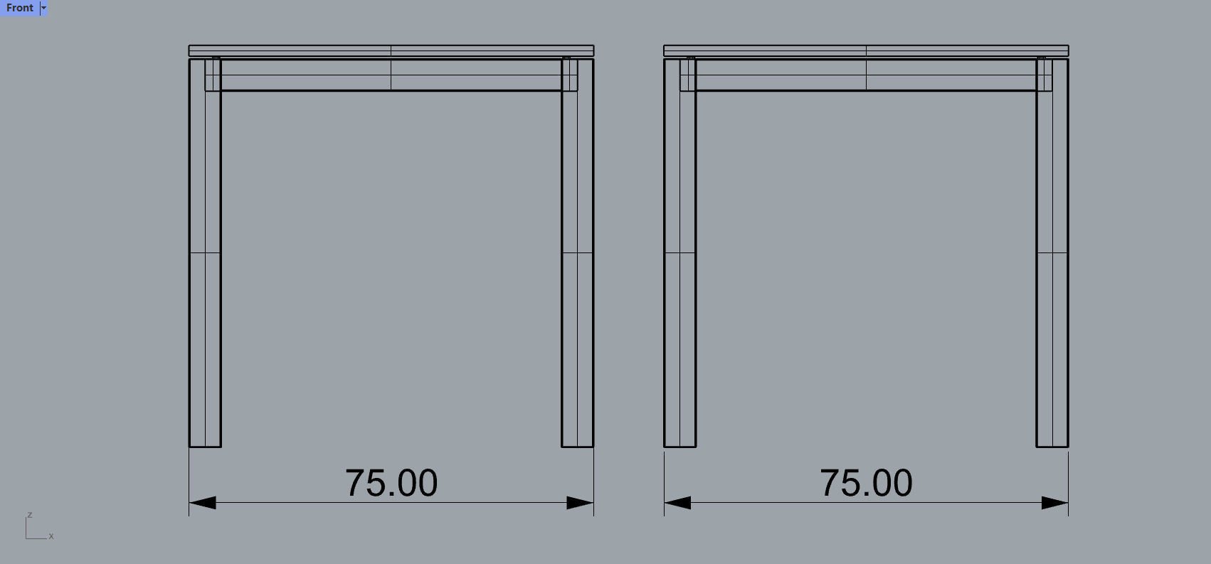 IKEA Melltorp Table Low-poly 3D model_6