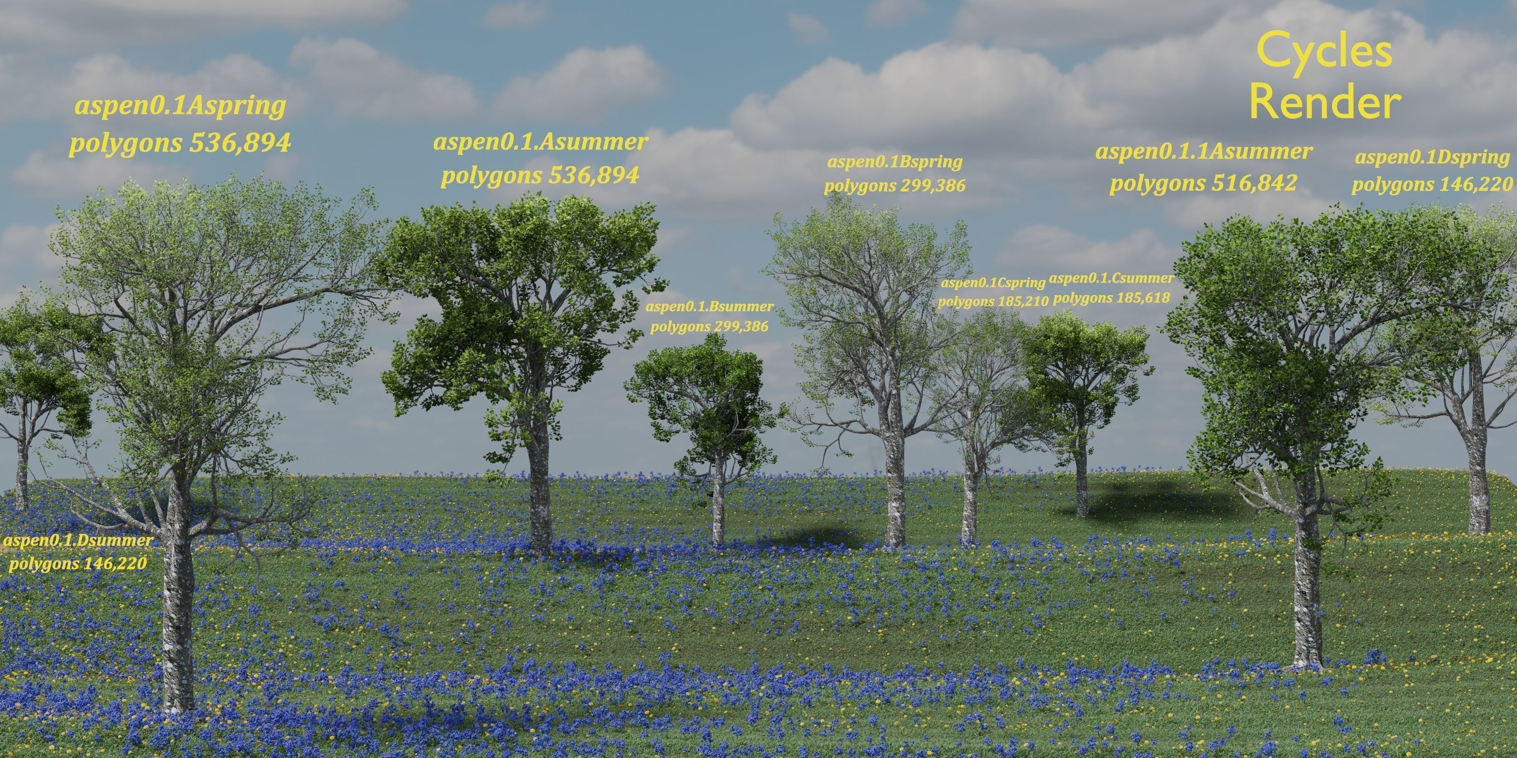 Aspen Tree Ver 0-1-9in1 3D model_13