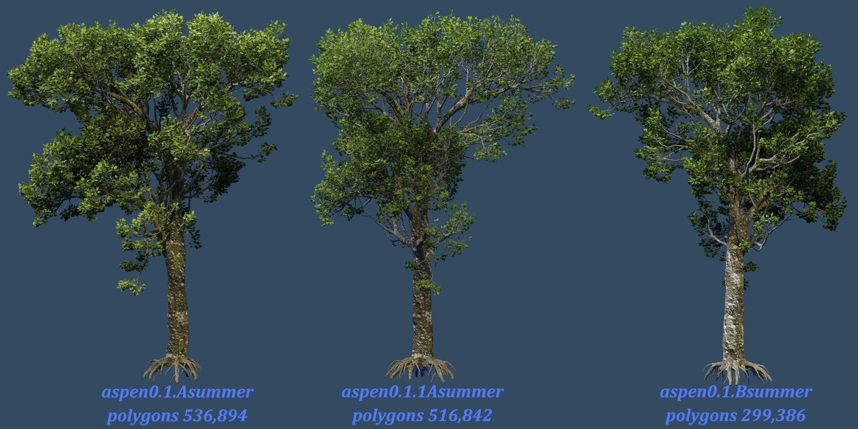 Aspen Tree Ver 0-1-9in1 3D model_7